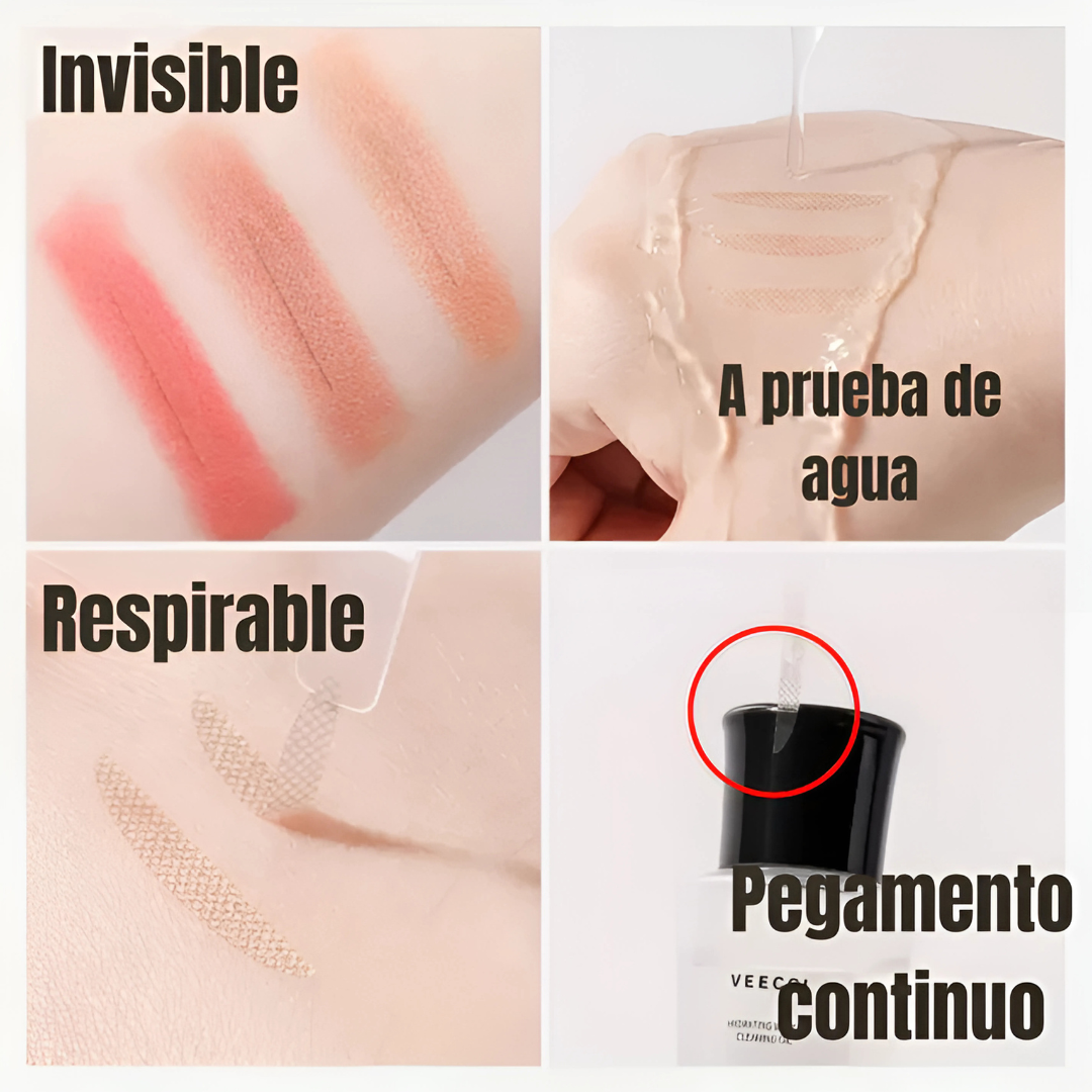 Realza tu mirada en segundos - Tiras adhesivas invisibles.